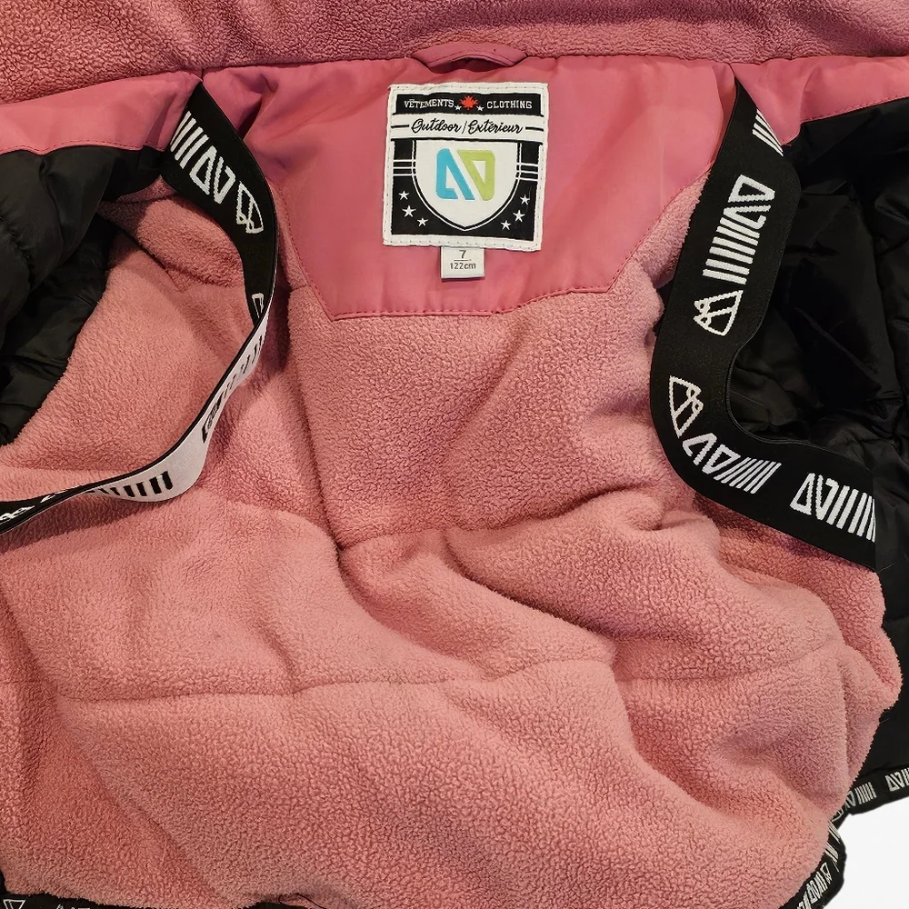 NoRuk Girls Canada Winter Coat Size 7